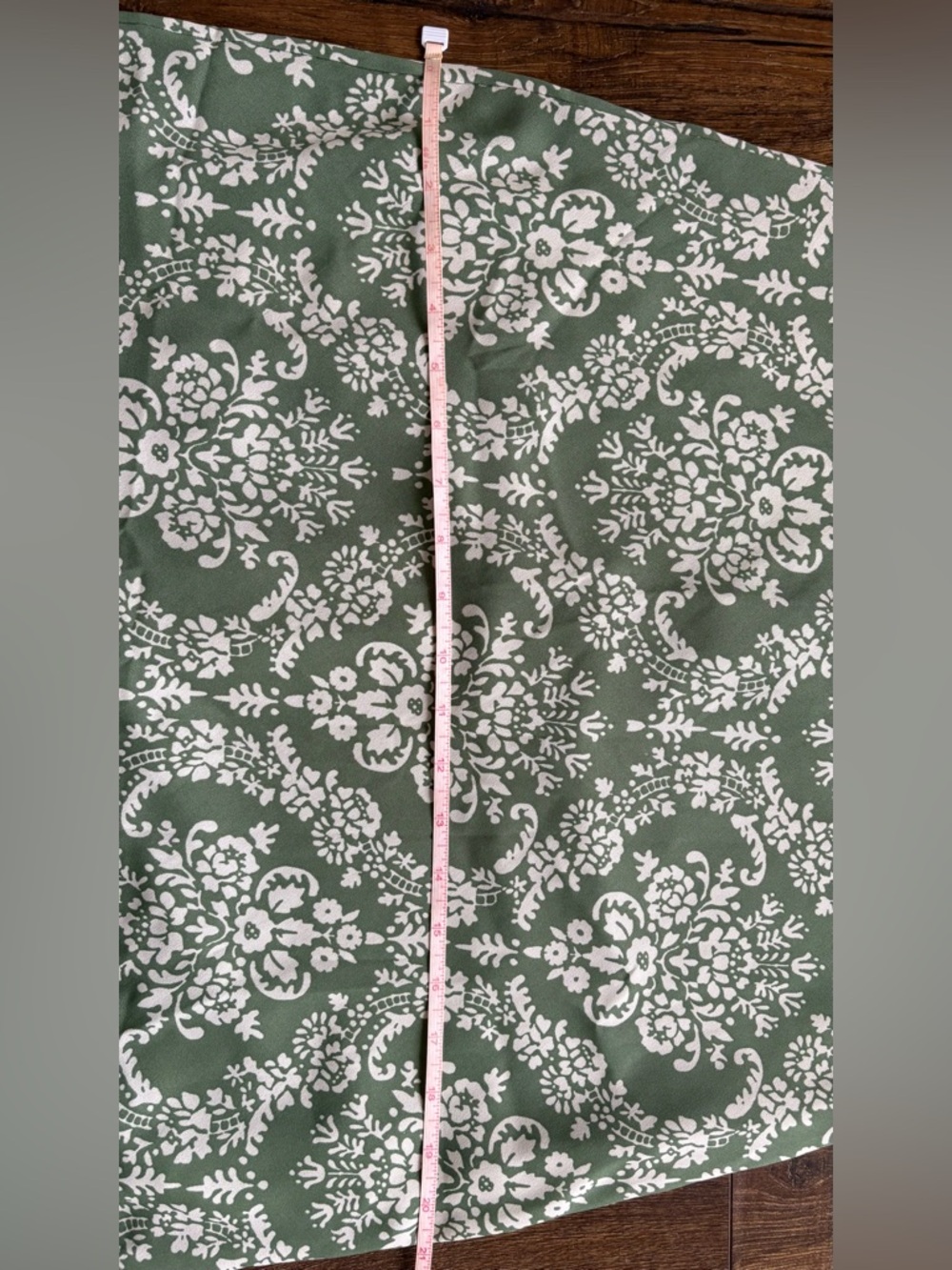 Abercrombie & Fitch Ruffle Sleeve Maxi Dress, Green, L - Picture 12 of 16